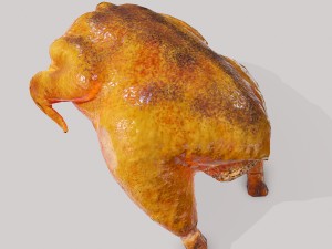 Stuffed turkey Modèle 3D
