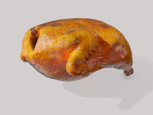Stuffed turkey Modèle 3D