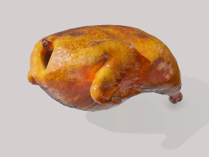 Stuffed turkey 3D Model