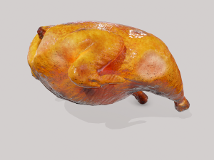 Stuffed turkey Modèle 3D