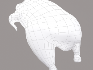 Stuffed turkey Modèle 3D