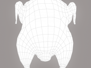 Stuffed turkey Modèle 3D