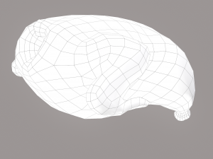 Stuffed turkey Modèle 3D