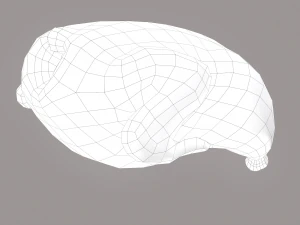 Stuffed turkey 3D Model