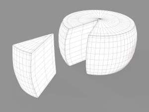 Сирне колесо 3D Модель