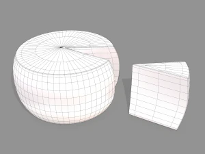 Сирне колесо 3D Модель