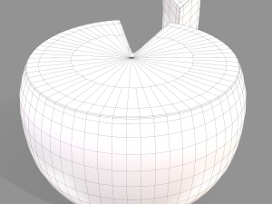 Parmesan cheese wheel Model 3D