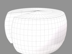 Parmesan cheese wheel Model 3D