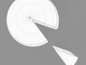 Сирне колесо 3D Модель