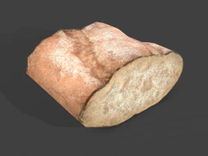 Bread piece 3D Model
