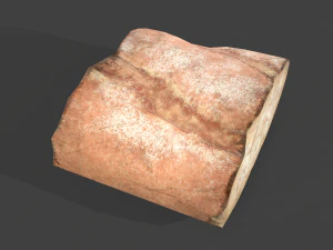 Bread piece 3D Model