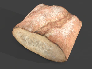 Bread piece 3D Model