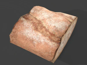 Bread piece 3D Model