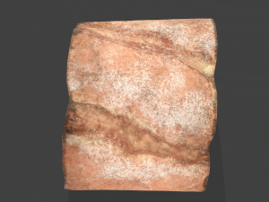 Bread piece Modelo 3D