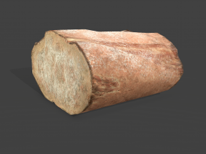Bread piece Modelo 3D