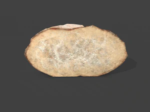 Bread piece 3D Model