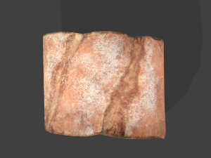 Bread piece Modelo 3D