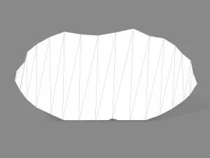Bread piece 3D Model