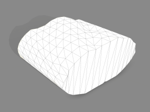 Bread piece Modelo 3D
