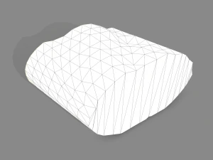 Bread piece 3D Model