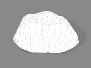 Bread piece Modelo 3D