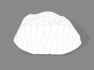 Bread piece 3D Model
