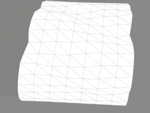 Bread piece Modelo 3D