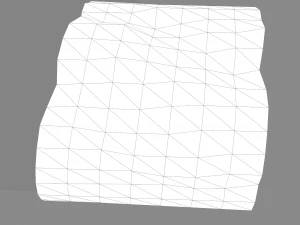 Bread piece 3D Model