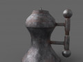 Medieval Tavern Kettle 3D Model