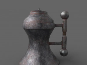 Medieval tavern kettle 3D Model