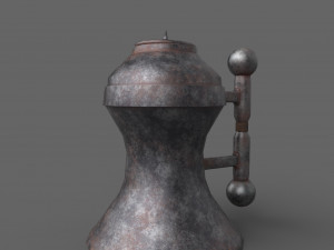 Medieval tavern kettle 3D Модель
