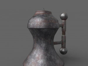 Medieval tavern kettle 3D Model