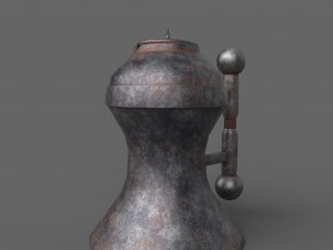 Medieval tavern kettle 3D Модель