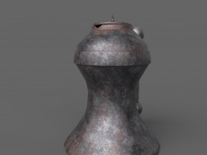 Medieval tavern kettle 3D Модель
