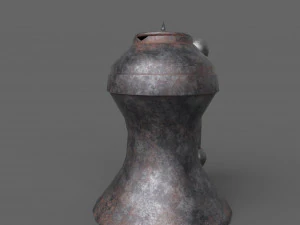 Medieval tavern kettle 3D Model