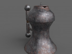 Medieval tavern kettle 3D Модель