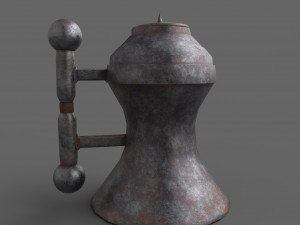 Medieval tavern kettle 3D Модель