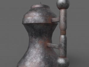 Medieval tavern kettle 3D Модель
