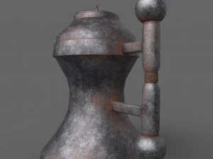 Medieval tavern kettle 3D Model