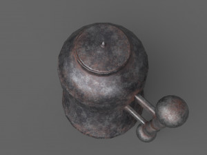 Medieval tavern kettle 3D Модель
