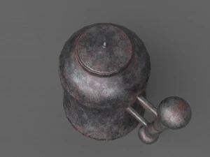Medieval tavern kettle 3D Model