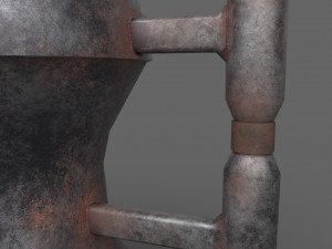 Medieval tavern kettle 3D Модель