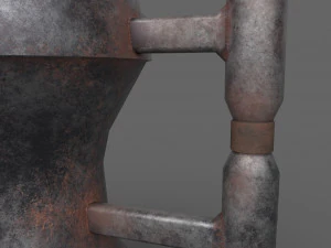 Medieval tavern kettle 3D Model