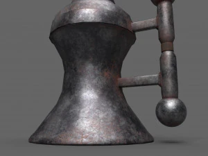 Medieval tavern kettle 3D Model