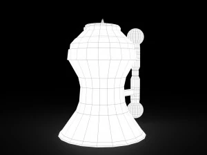 Medieval tavern kettle 3D Model