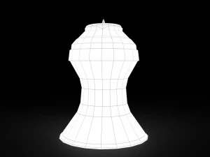 Medieval tavern kettle 3D Model