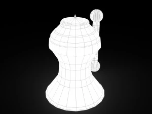 Medieval tavern kettle 3D Model