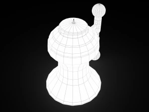 Medieval tavern kettle 3D Model