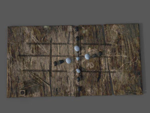 Medieval board game 3D 모델
