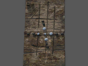 Medieval board game 3D Model